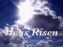 He Is Risen Hallelujah Meme GIF