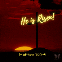 He Is Risen Sunrise Background GIF