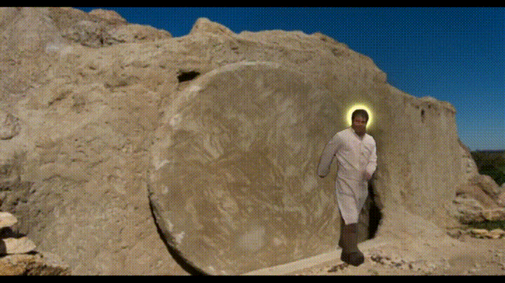 He Is Risen Tired Man GIF