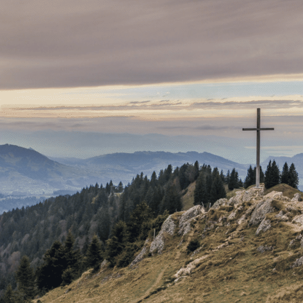 He Is Risen White Text GIF