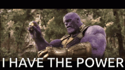 He Man I Have The Power Thanos GIF