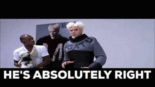 He's Absolutely Right Mugatu GIF