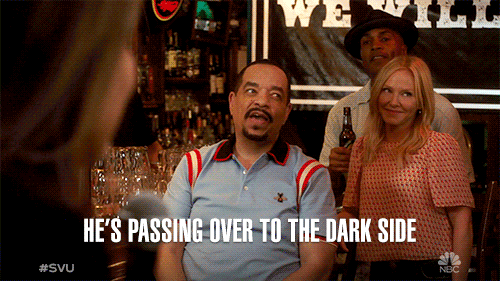 He's Passing Over The Dark Side GIF