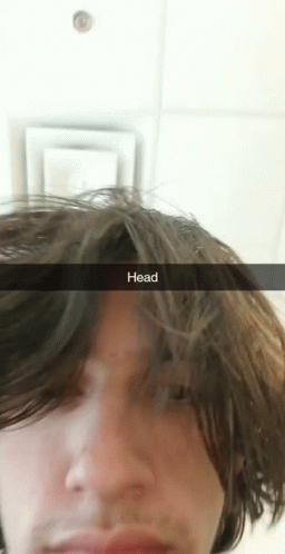 Head Man Selfie GIF