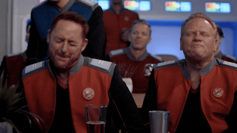 Head Banging Broadcasting Dancing The Orville GIF