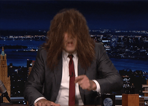 Head Banging Rocking Tonight Jimmy Fallon GIF