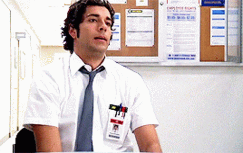 Head Desk Chuck Bartowski GIF