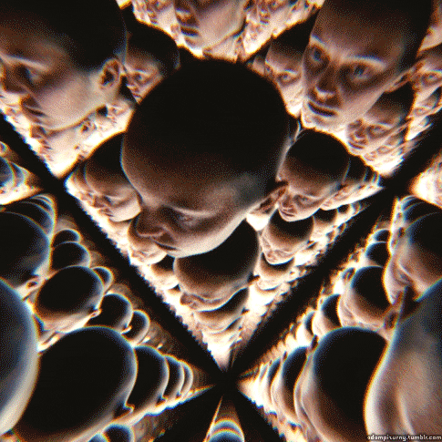 Head Kaleidoscope Loop GIF