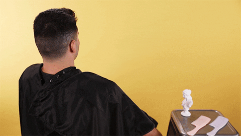 Head Massage After Haircut GIF
