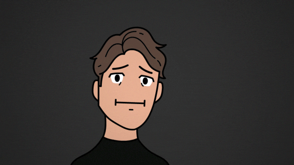 Head Out Man Peace Sign GIF