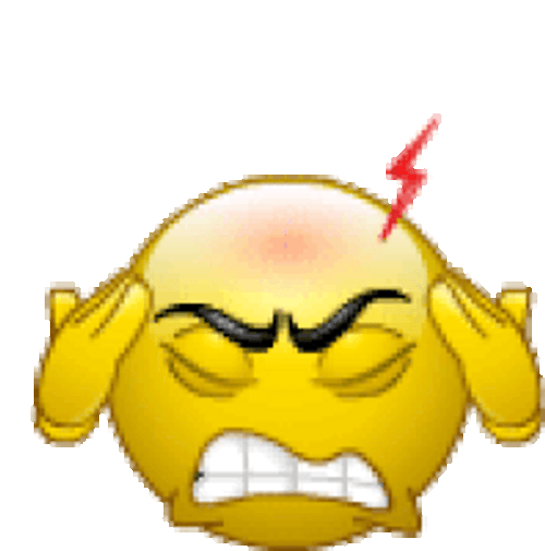 Head Pain Emoji GIF