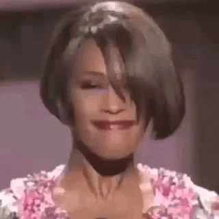 Whitney Houston Head Shake GIF