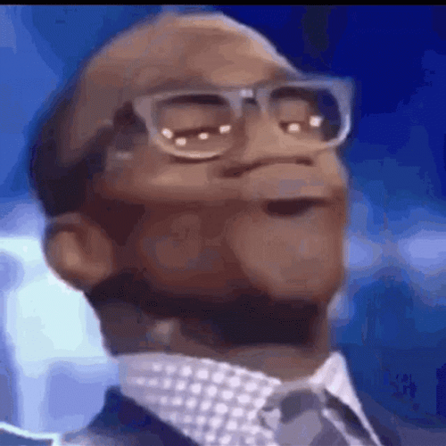 Head Shake Of A Weird Man GIF