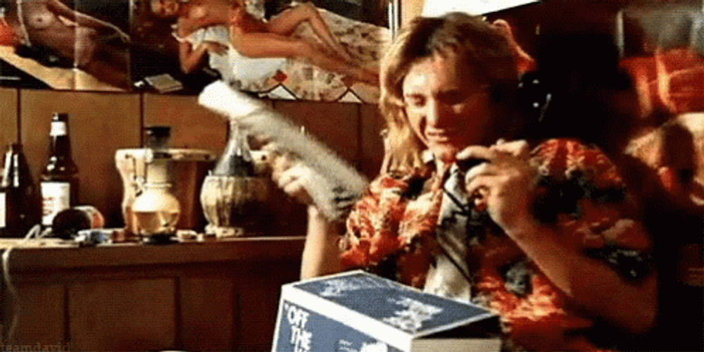 Head Slap Spicoli Shoes On Face GIF