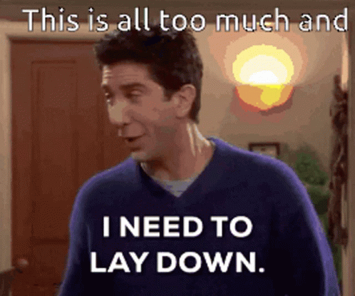 David Schwimmer Head Spinning GIF