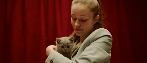 Head Stroke Sigrid Sing To Kitten GIF
