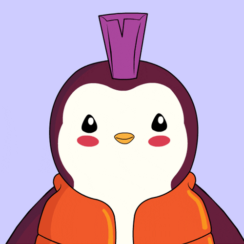 Head Tap Pudgy Penguin GIF