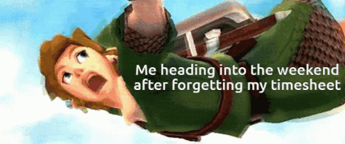 Heading To Weekend Forgot But Forgot The Timecard GIF