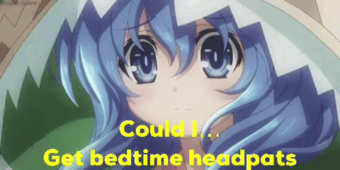 Headpats Anime Good Night Anime GIF