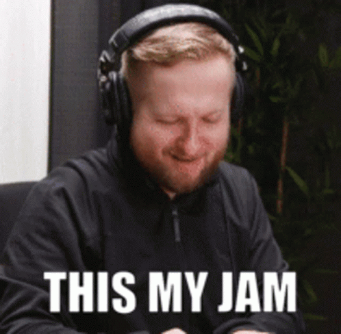 Headphones Man Jamming GIF