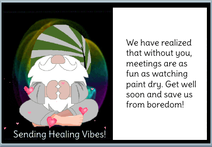 Healing Vibes Get Well Soon GIF
