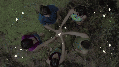 Healing Vibes Group Of People Hands In GIF