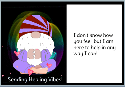 Healing Vibes Here To Help In Any Way GIF