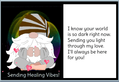 Healing Vibes Sending You Light Through My Love GIF