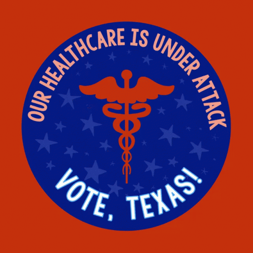 Health Medicine Icon Vote Texas GIF
