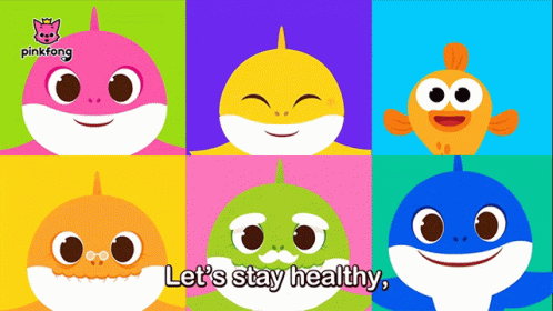 Healthy Baby Shark GIF
