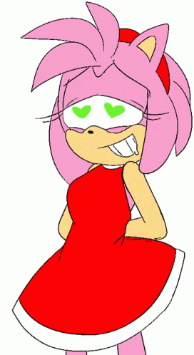 Heart Beating Amy Rose GIF