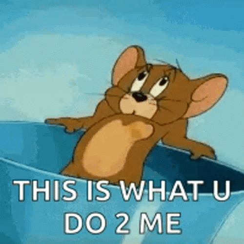 Heart Beating What You Do To Me Jerry GIF