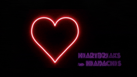 Heart Break And Headaches GIF