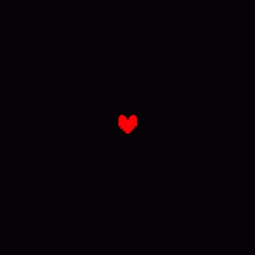 Heart Break In Black Background GIF