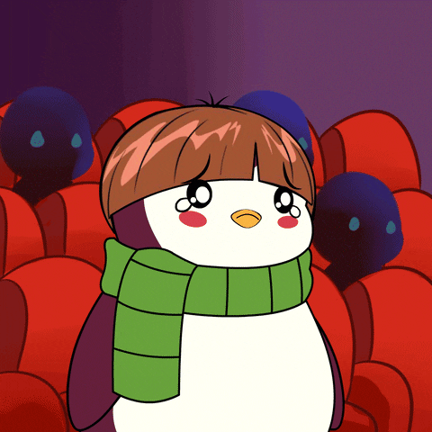 Heart Break Penguin Broken Image GIF
