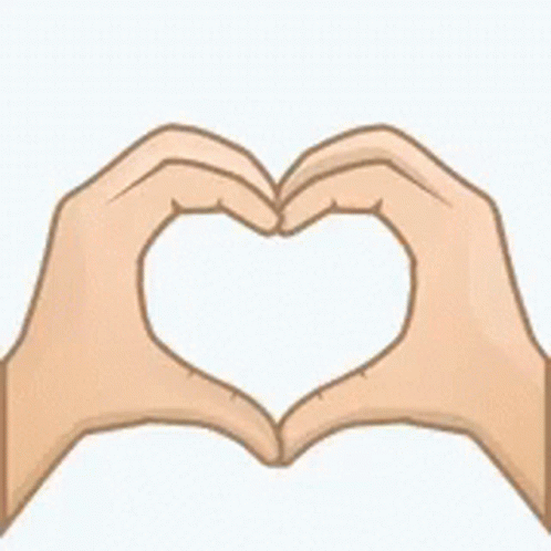 Heart Hands Meeting Together GIF