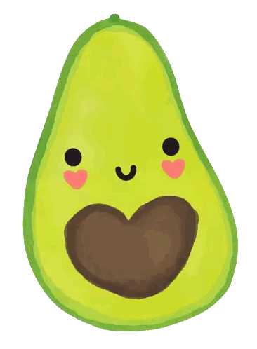 Heart in Mouth Avocado