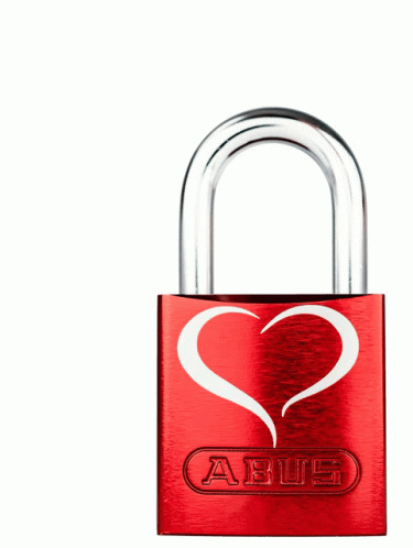Heart Lock Being Locked GIF