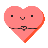 Heart Love Sticker GIF