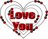 Heart Love You I Sticker GIF