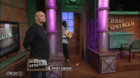 Heart Pillow Jerry Springer GIF
