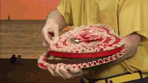 Heart Pizza Rolls True Love GIF