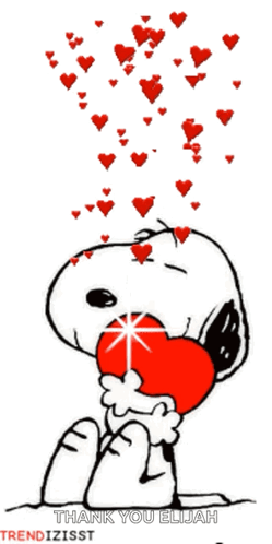 Heart Saying Thanks For Being My Friend Alex GIF