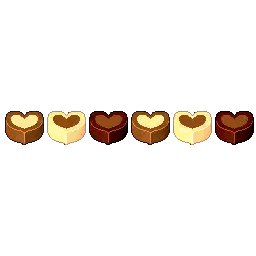 Heart Shaped Chocolates Lineup
