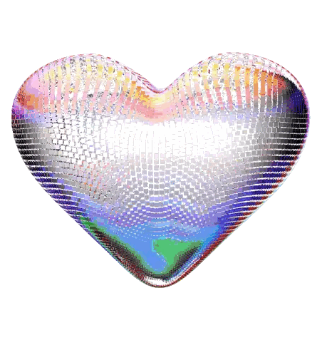 Heart Shaped Disco Ball