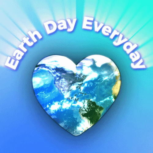Heart Shaped Earth Day Everyday GIF