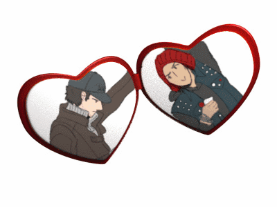 Heart Shaped Glasses With Man Laying Down