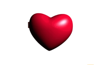 Heart Shaped Mirror Saying Umar My Beloved