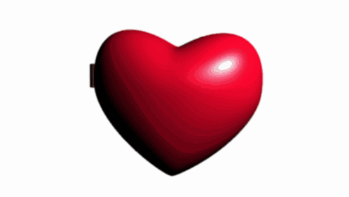 Heart Shaped Mirror With Monster Saying Leshy My Beloved GIF
