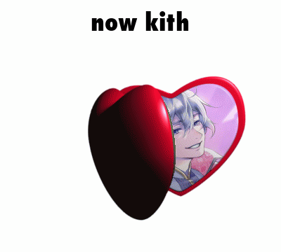 Heart Shaped Sunglasses Saying Now Kith